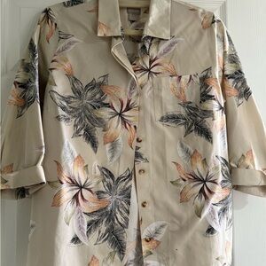 Floral Button-Up Shirt